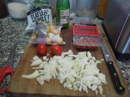 Chorizo Hash - Ingredients