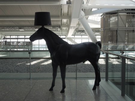 A Horse In Heathrow Terminal Five