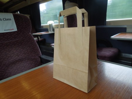 A British Rail Carrier Bag