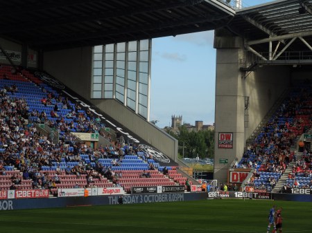 Wigan Parish Church From The DW Stadium