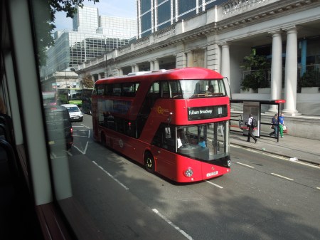 Number 11 Goes New Bus For London