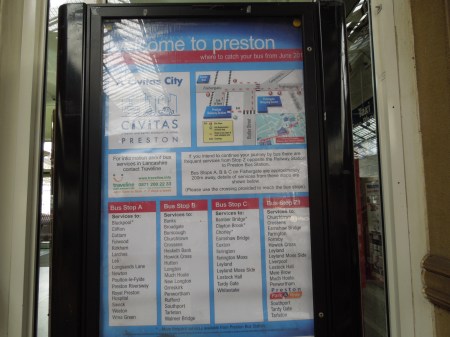 Bus Information In Preston