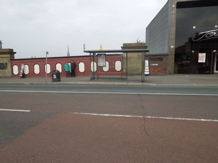 The Bus Stop At Preston Station