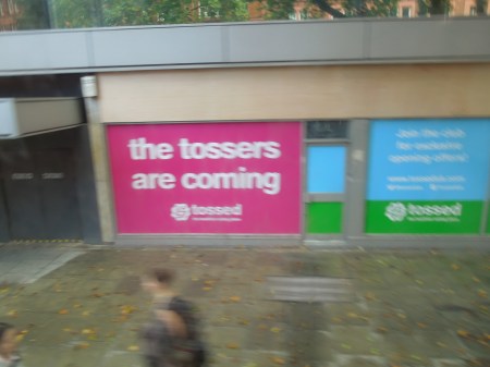 The Tossers Are Coming