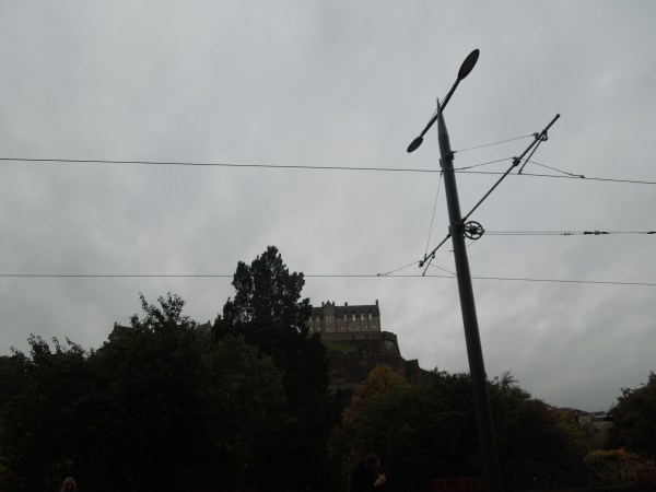 Tram Wires On Princes Street