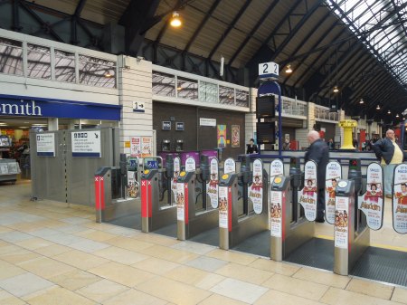 Cash Machines Behind Barriers