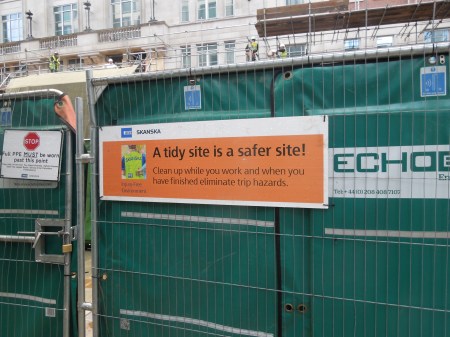A Tidy Site Is A Safer Site
