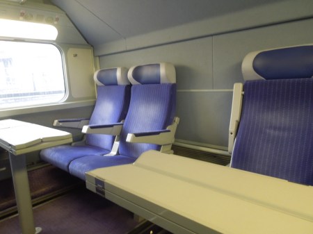 In Second Class On A TGV Duplex