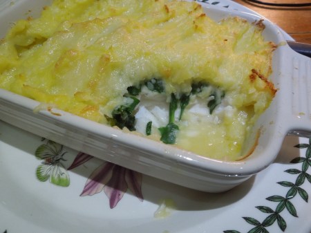 A Lazy Fish Pie