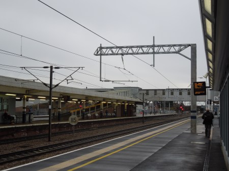 Old And New Overhead Wires