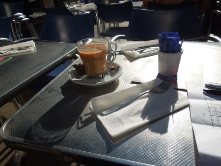 My First Outdoor Drink Of 2014