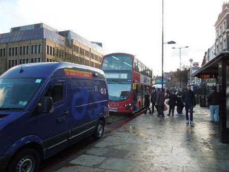 Do Security Vans Have A Right To Block Bus Stops?