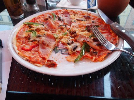 Back To La Cantina For A Pizza