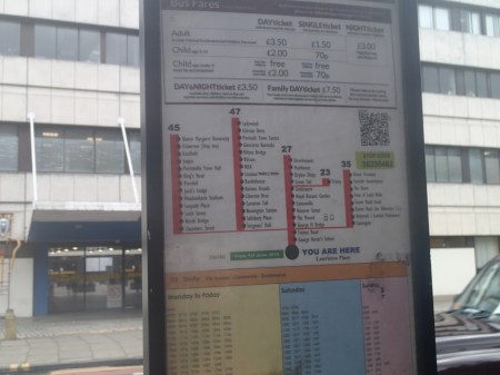 Edinburgh's Poor Bus Information