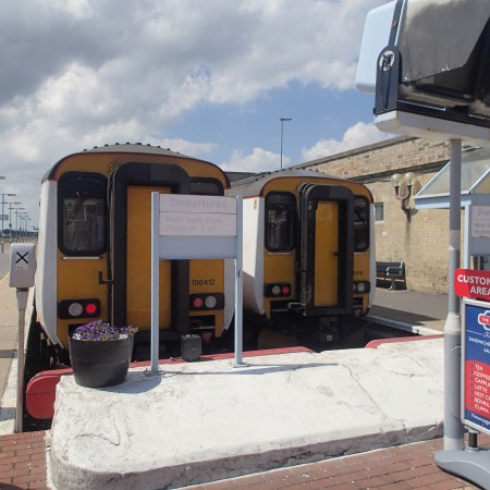 Two Class 156 At Lowestoft