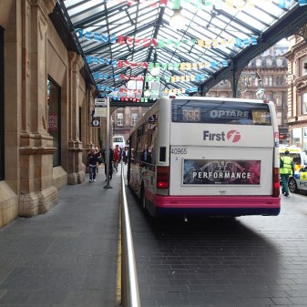 The Bus Connection Between The Two Stations