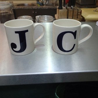 J And C Reunited In My Kitchen
