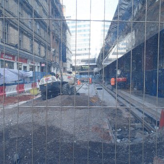 The Trams Are Arriving At Birmingham New Street