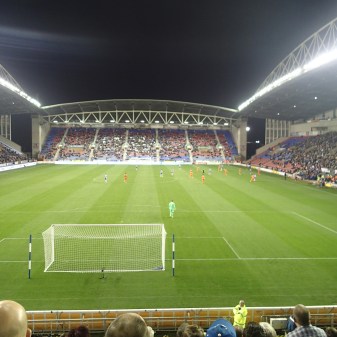 A Sparse Crowd At The Match