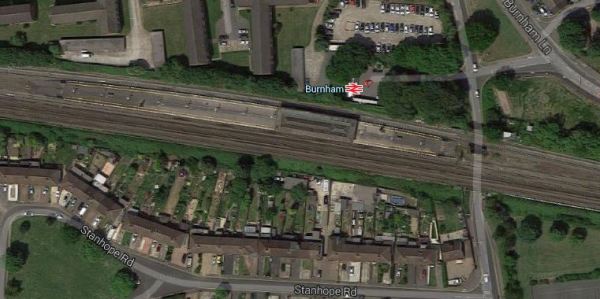 Burnham Station - Downloaded 6th July 2015