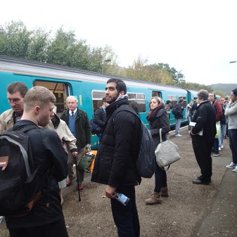 A Broken Down Class 150 At Taff's Well
