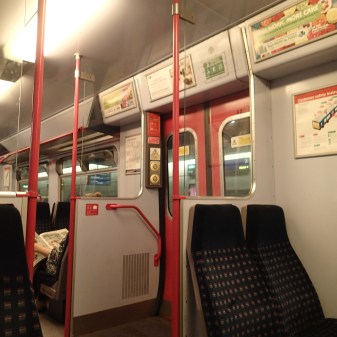 Inside A Class 319 Train