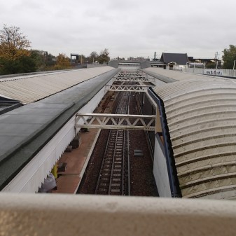 Platform Action At Willesden Junction Station