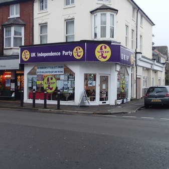 A Ukip Shop In Bournemouth
