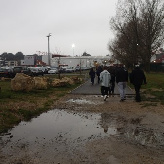 Walking To Dean Court