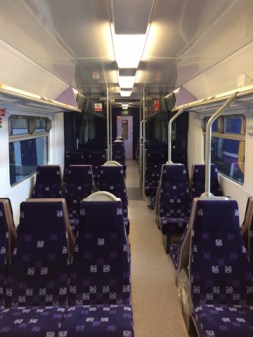 Inside A Northern Rail Class 319
