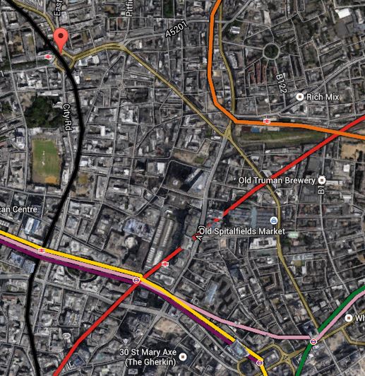 Old Street To Shoreditch