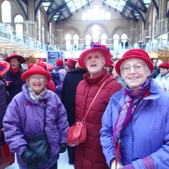 Ladies In Red Hats
