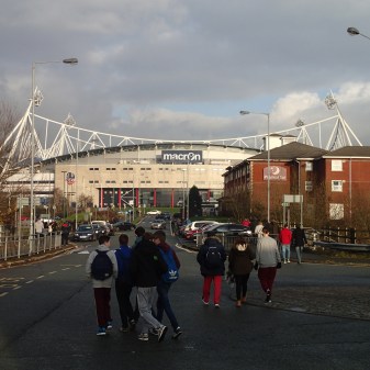 Walking To The Reebok Stadium From Horwich Parkway Station