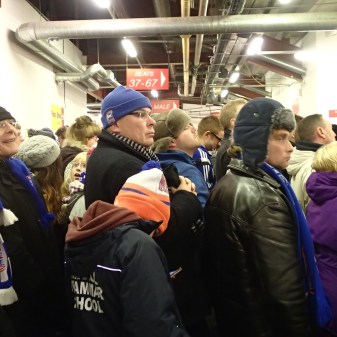 Serious Faces And Hats In The Cold