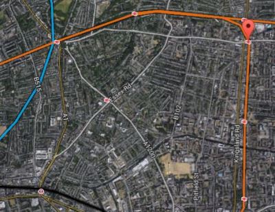 Map 3. Angel To Dalston Junction