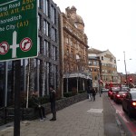 Approaching The Angel Corner&nbsp;Building