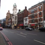 Looking Back Towards The Angel Corner Building