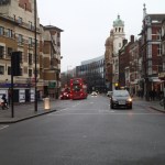 Looking Back Towards The Angel Corner&nbsp;Building