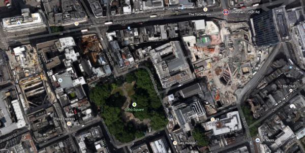 The Soho Square Area