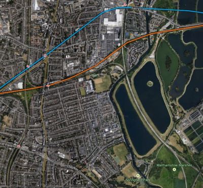 Map 2. Tottenham, Seven Sisters Area