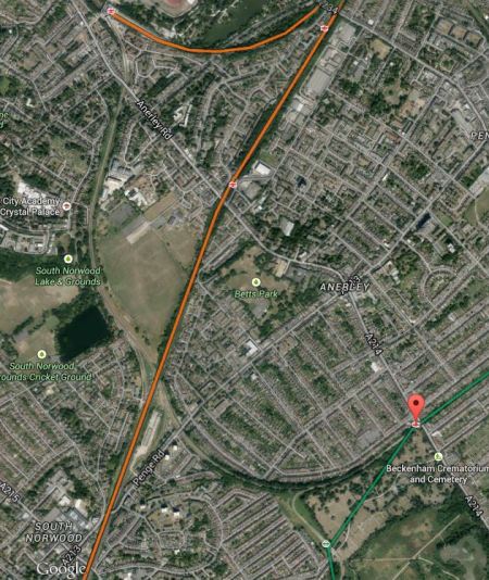 Birkbeck To Crystal Palace