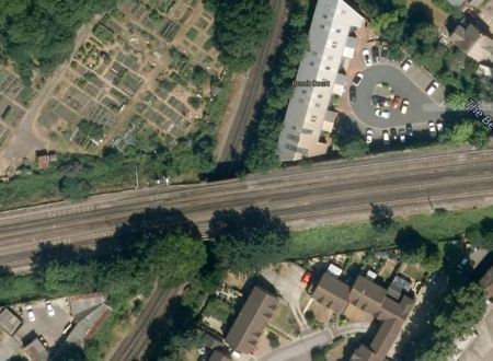 Hayes Line Crossing The Crystal Palace Line