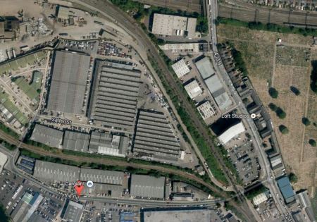 West London Line At Hythe Road