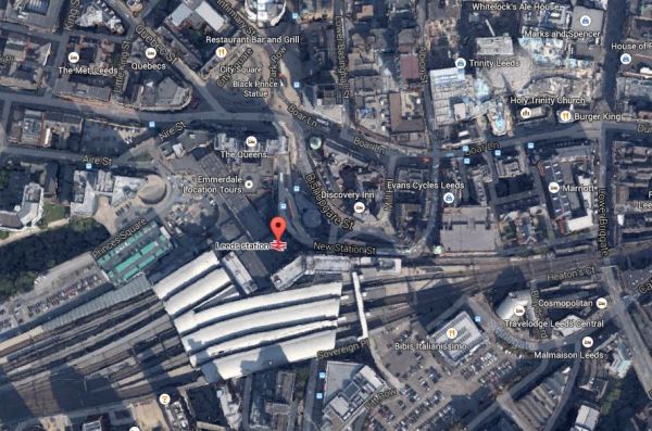 Leeds Station And City Centre
