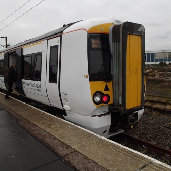 An Outwardly Normal Class 379 Train