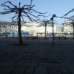 Trams In The Königsplatz,&nbsp;Kassel