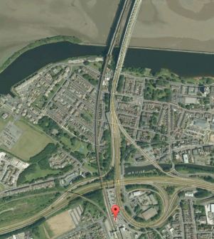 Runcorn Station And The Bridges