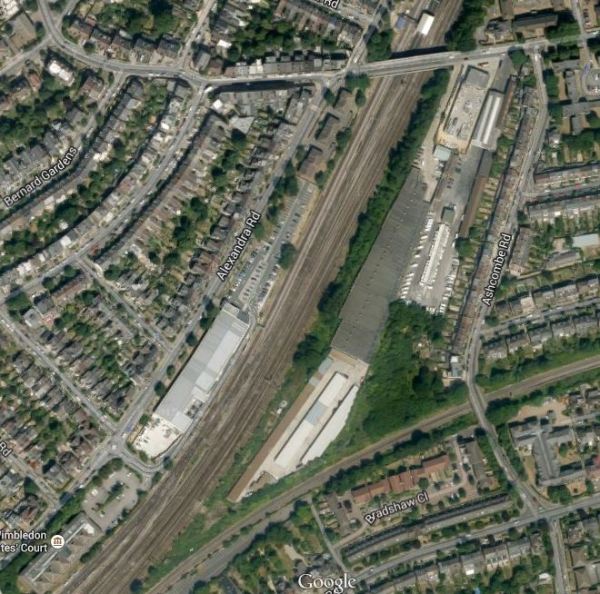 Crossrail 2 Wimbledon Area Now