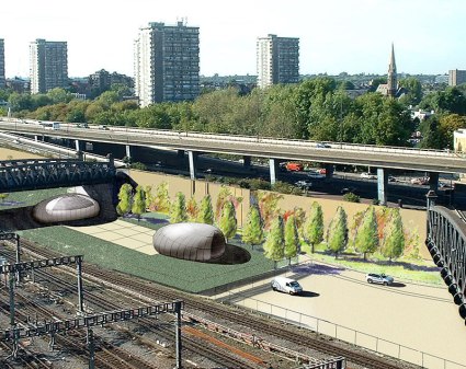 Crossrail Ventilation Shaft By Acanthus