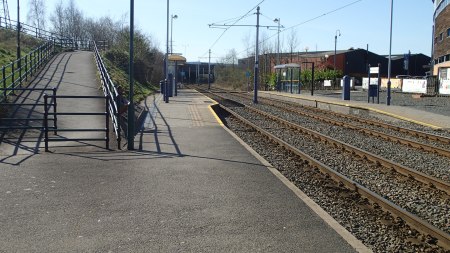 The Meadowhall South/Tinsley Tram Stop